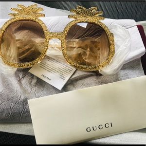 gucci ananas sunglasses